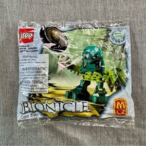 Lego Bionicle Tohunga Kongu #5 2001 1392 McDonald's Happy Meal Toy NEW SEALED
